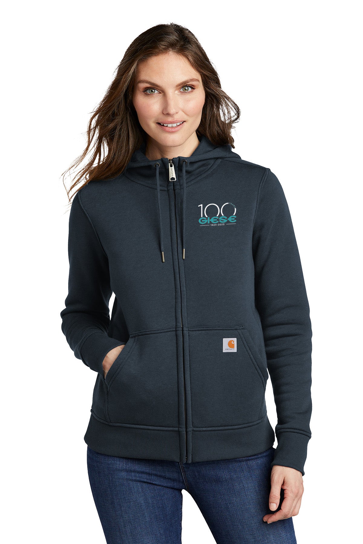 CT102788- GIESE Carhartt® Women’s Clarksburg Full-Zip Hoodie