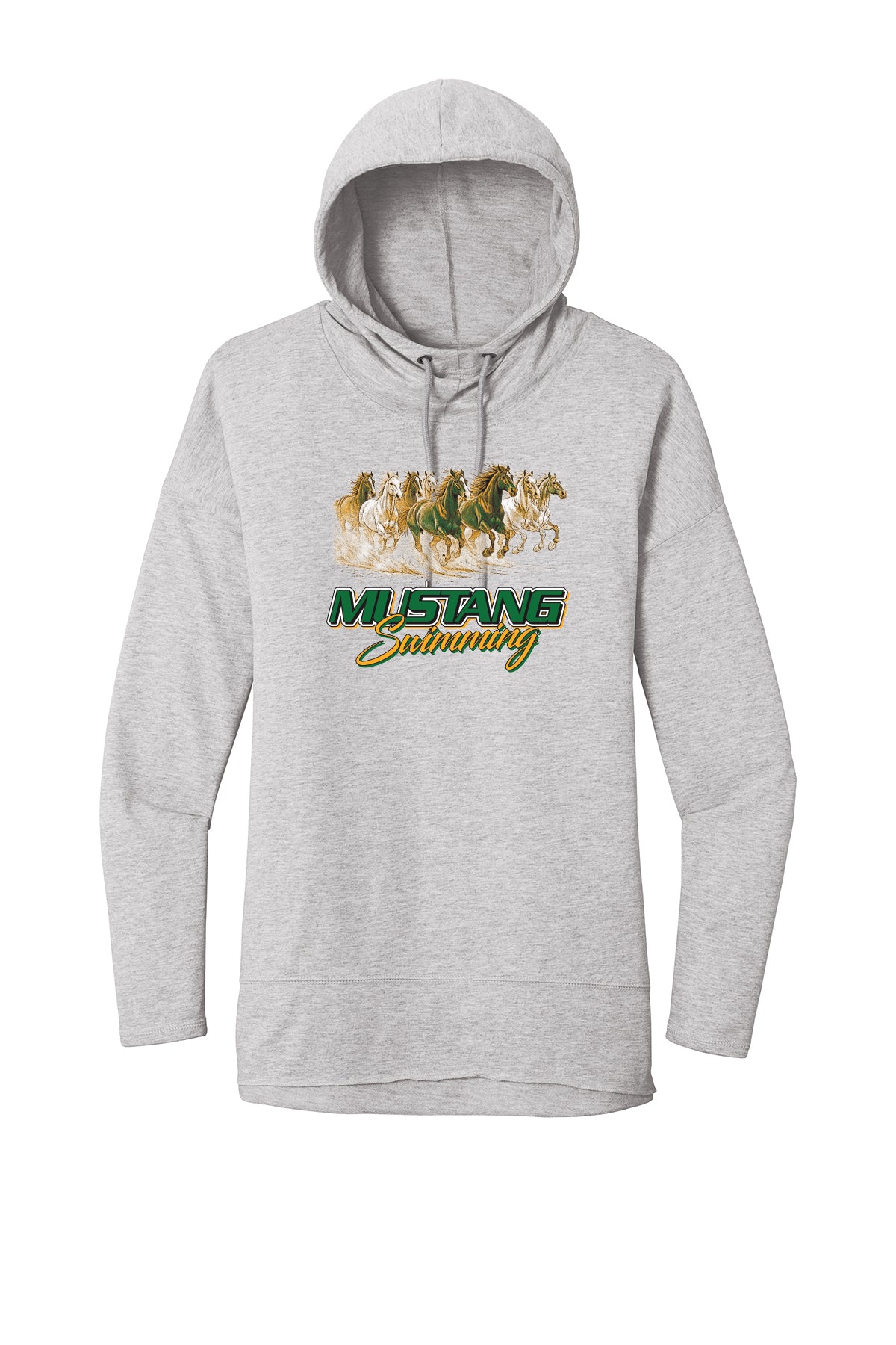 DT671- HEMPSTEAD SWIMMING Women’s Featherweight French Terry ™ Hoodie