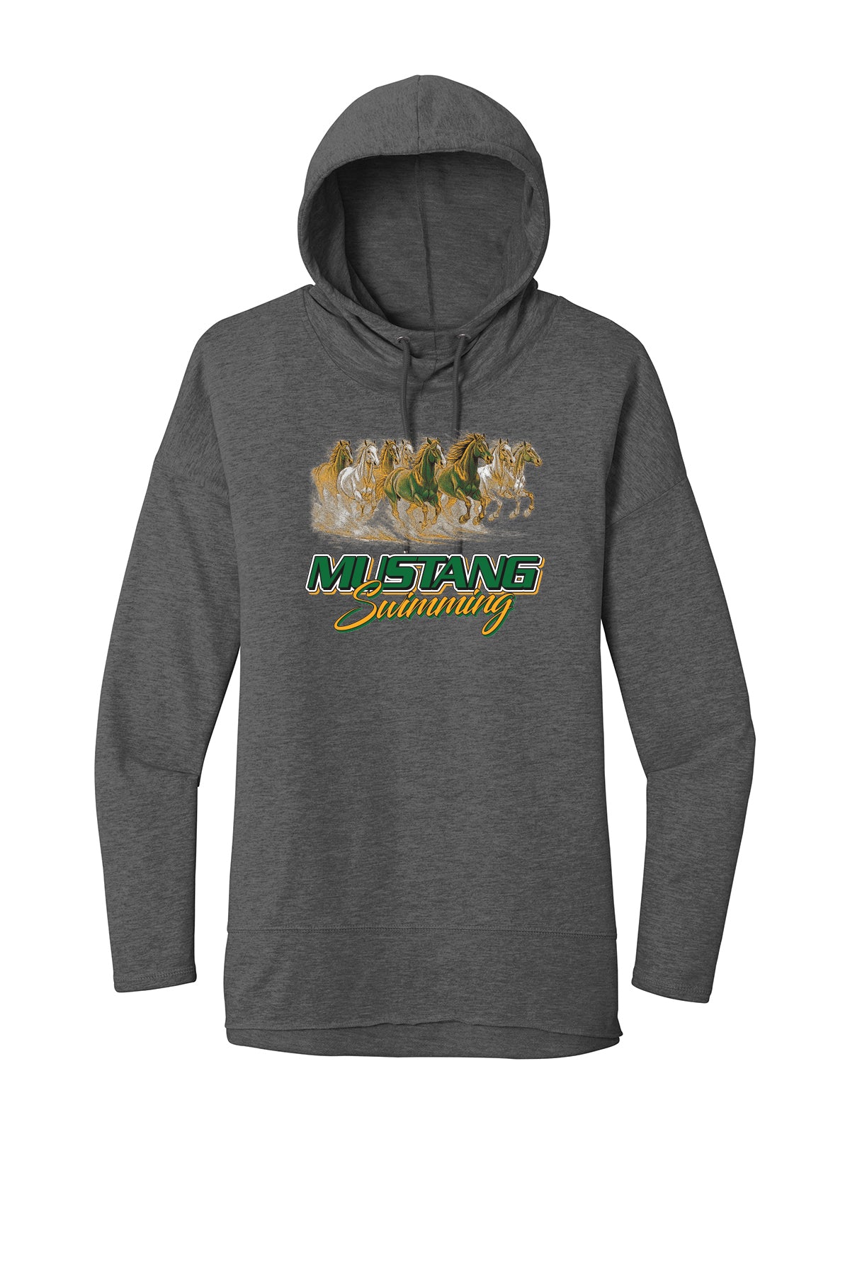 DT671- HEMPSTEAD SWIMMING Women’s Featherweight French Terry ™ Hoodie