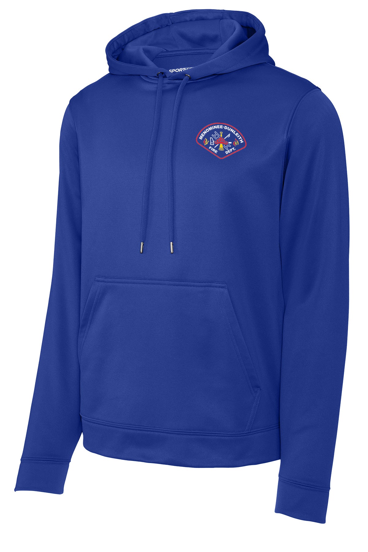 F244- MENOMINEE FIRE DEPT Sport-Tek® Sport-Wick® Fleece Hooded Pullover