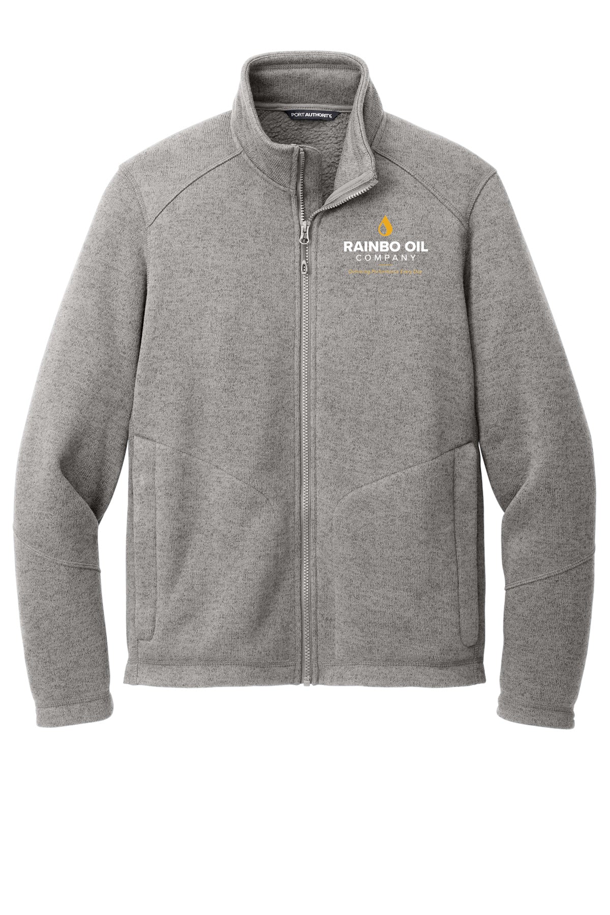 F428- RAINBO OIL Port Authority® Arc Sweater Fleece Jacket