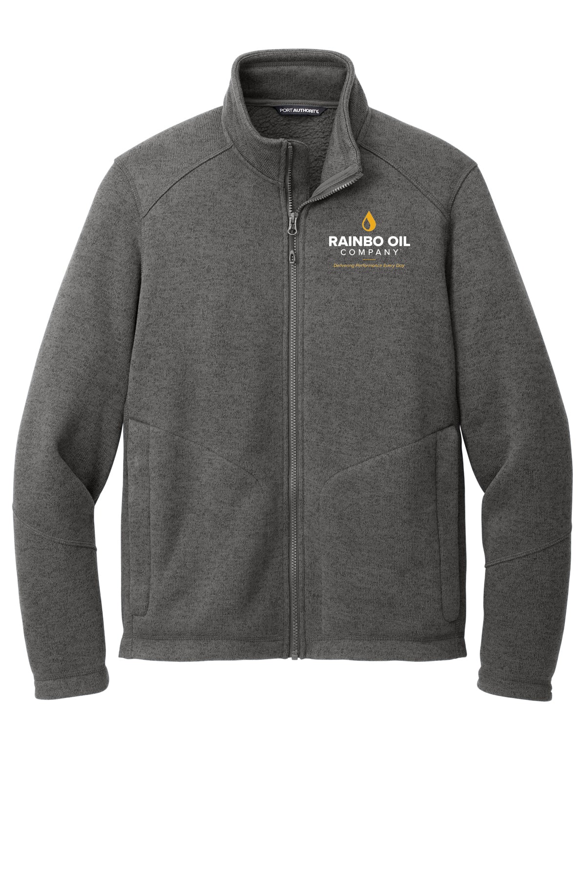 F428- RAINBO OIL Port Authority® Arc Sweater Fleece Jacket