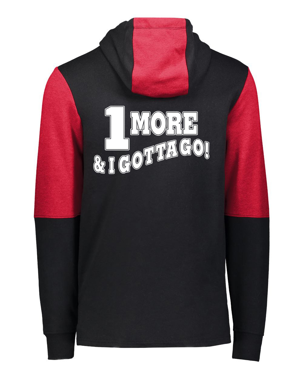 222581- DBQ BOAT CLUB- Holloway - All-American Team Fleece Colorblocked Hooded Sweatshirt