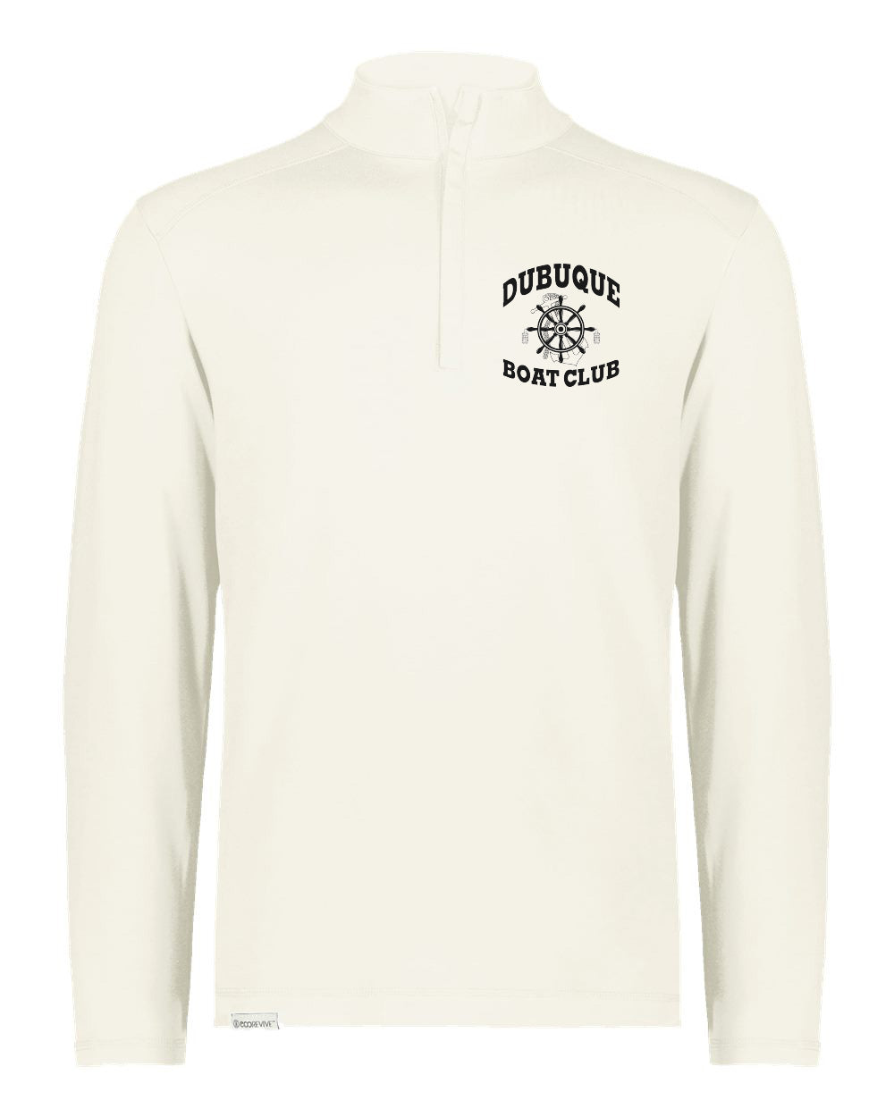 223553- DBQ BOAT CLUB - Holloway - Eco Revive™ Ventura Soft Knit Quarter-Zip