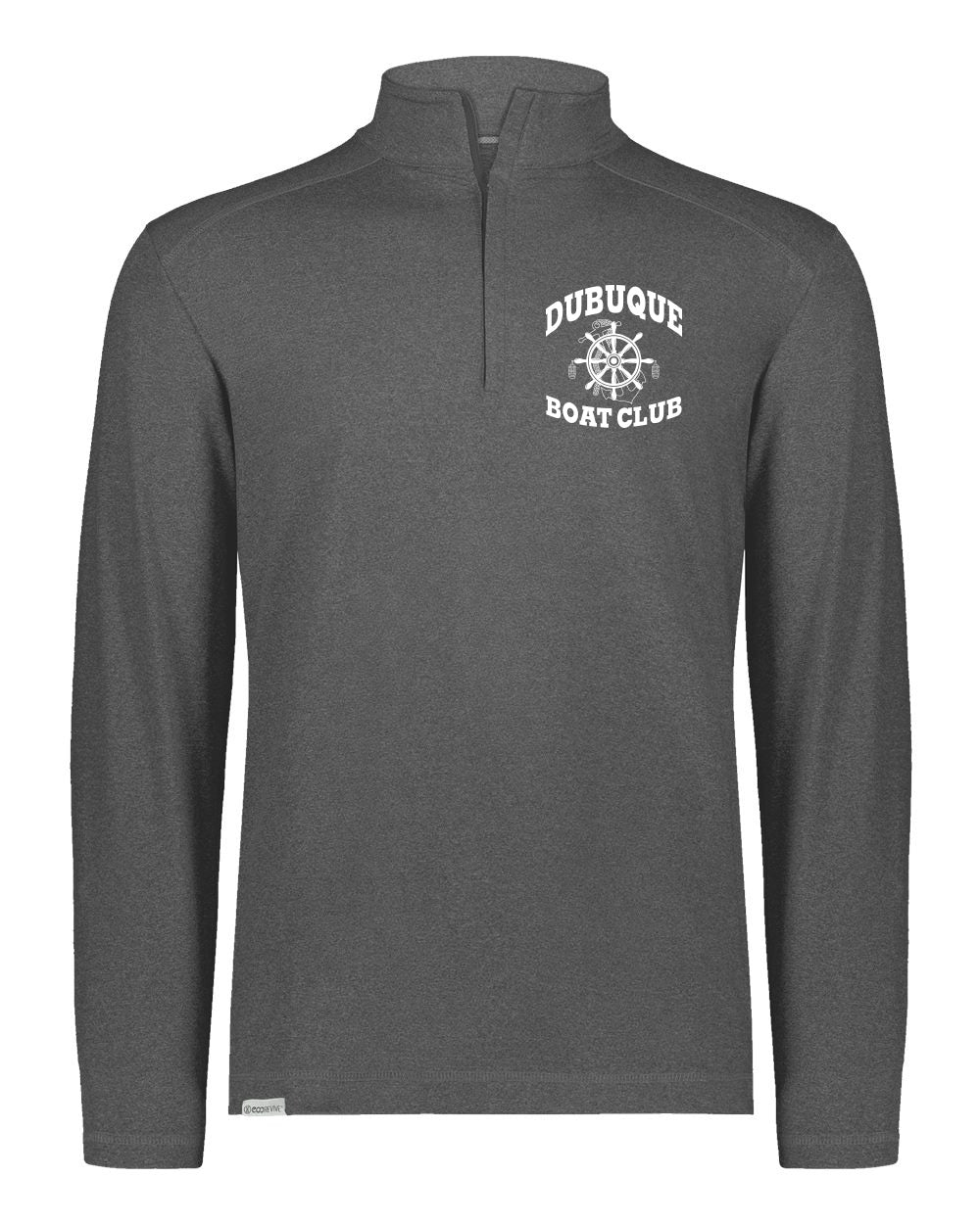 223553- DBQ BOAT CLUB - Holloway - Eco Revive™ Ventura Soft Knit Quarter-Zip