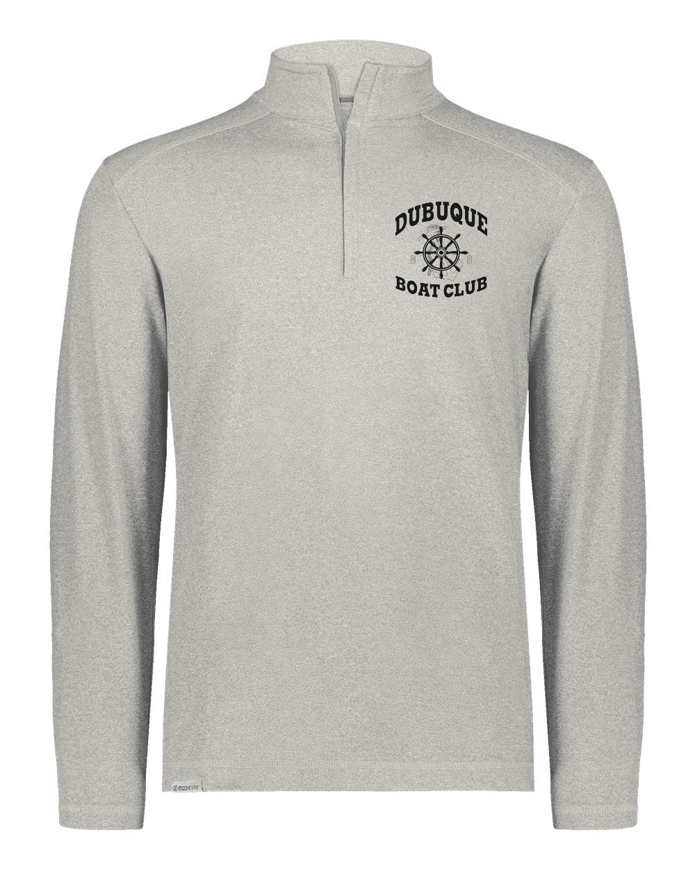 223553- DBQ BOAT CLUB - Holloway - Eco Revive™ Ventura Soft Knit Quarter-Zip