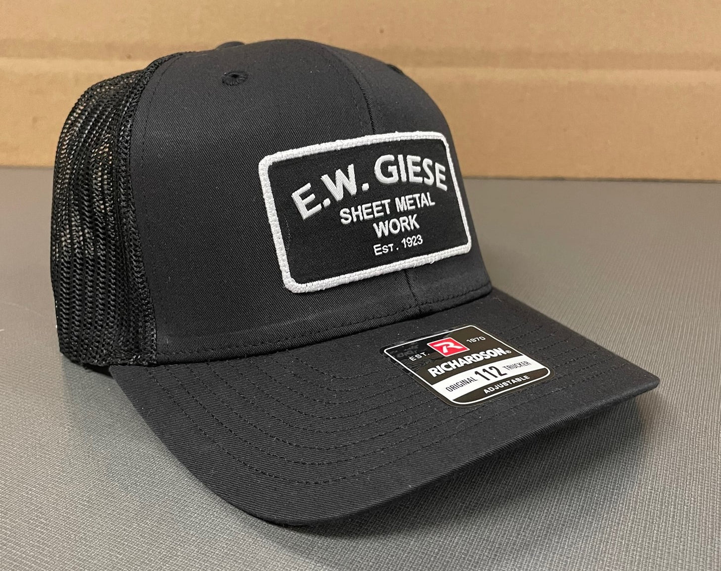 112- GIESE- Richardson - Snapback Trucker Patch Cap