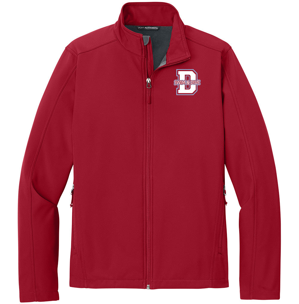 J317- DBQ SENIOR SWIM Port Authority® Core Soft Shell Jacket