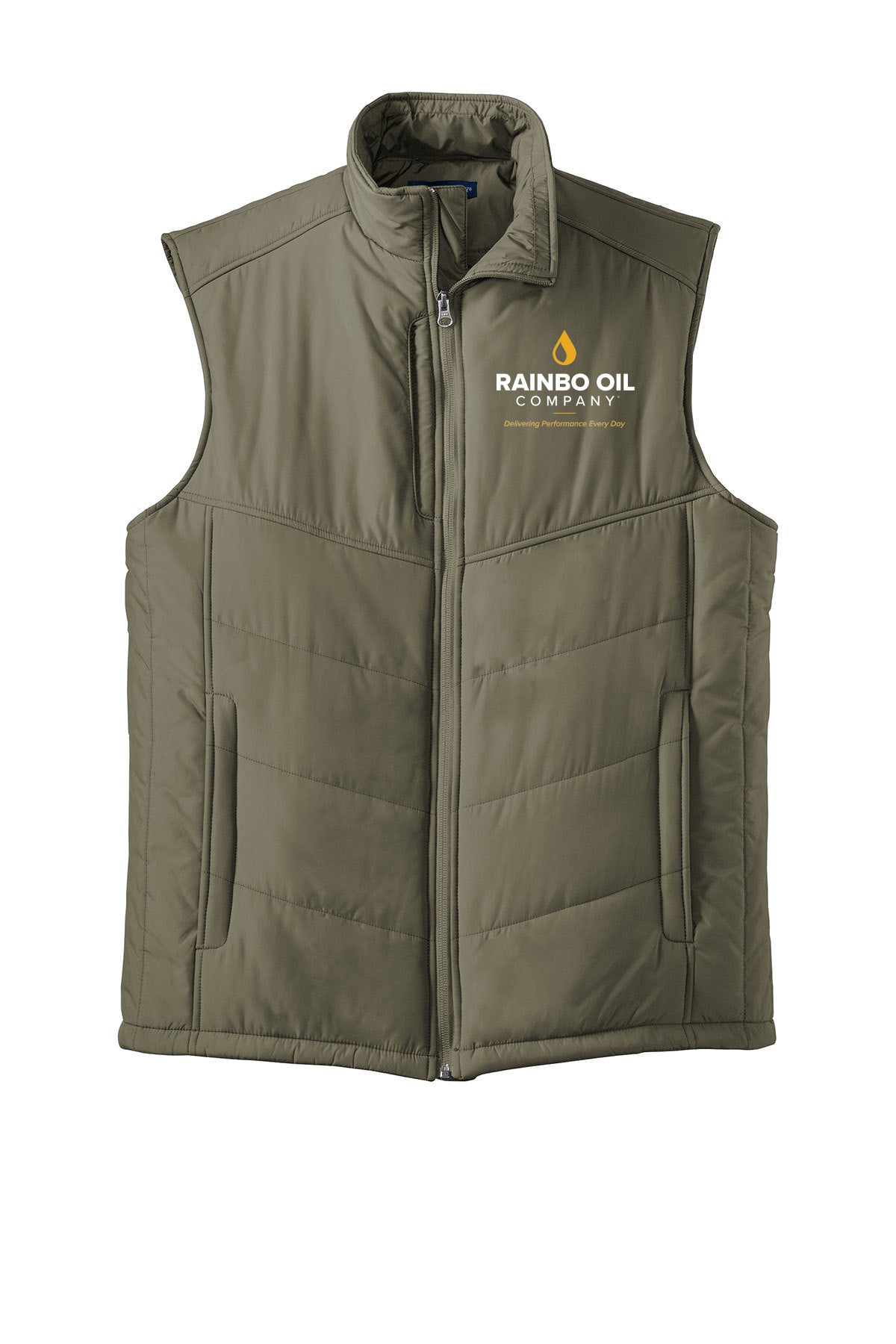 J709- RAINBO OIL Men's Port Authority® Puffy Vest