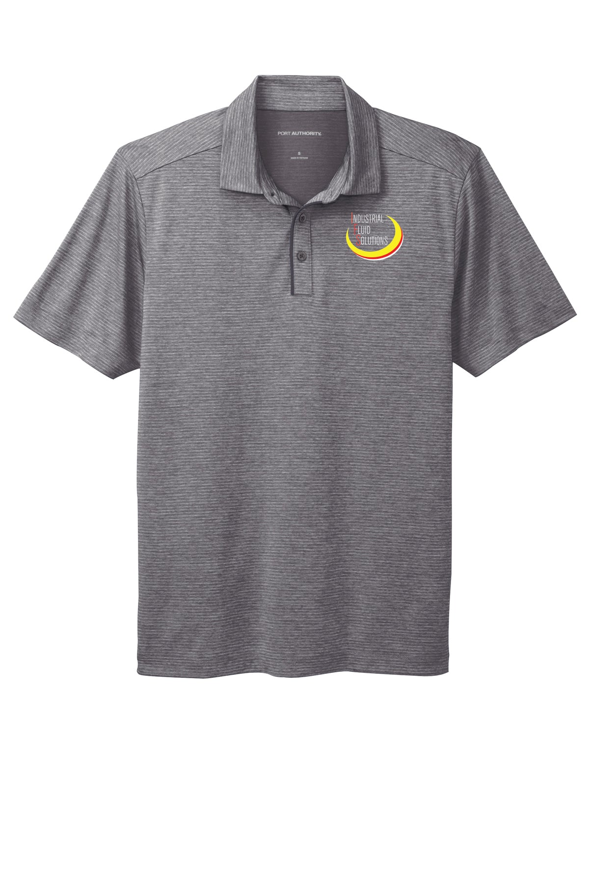 K585- INDUSTRIAL FLUID Port Authority® Shadow Stripe Polo