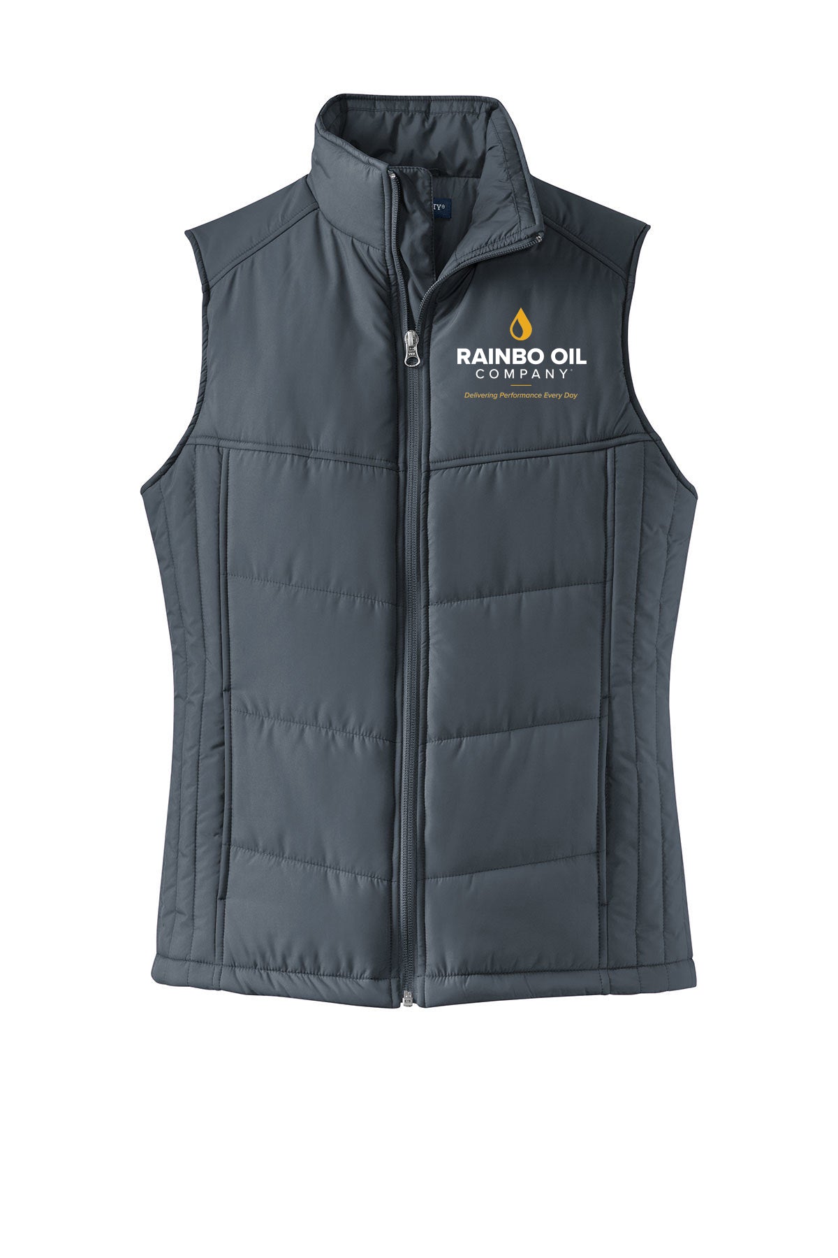L709- RAINBO OIL Port Authority® Ladies Puffy Vest