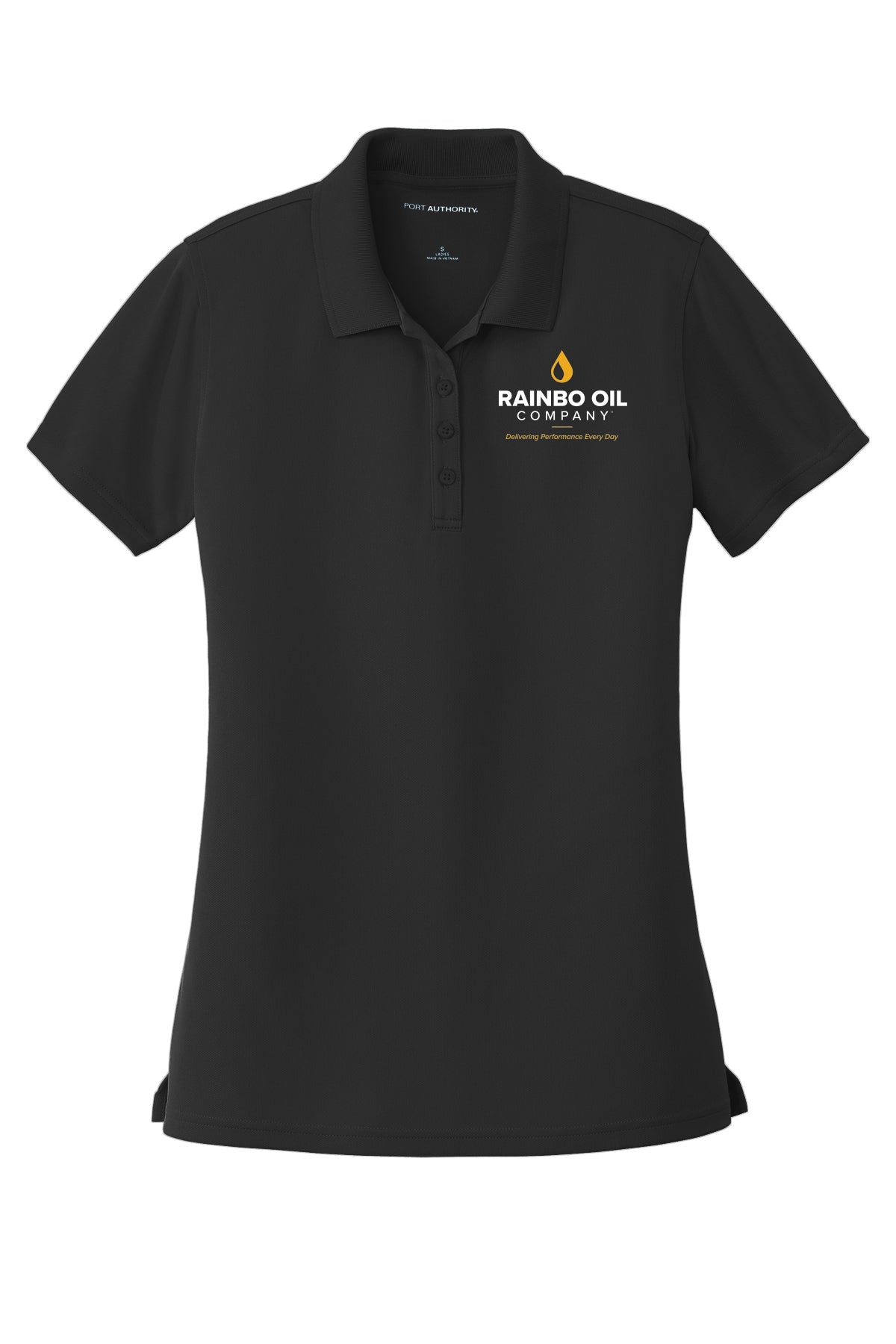LK110- RAINBO OIL Port Authority® Ladies Dry Zone® UV Micro-Mesh Polo