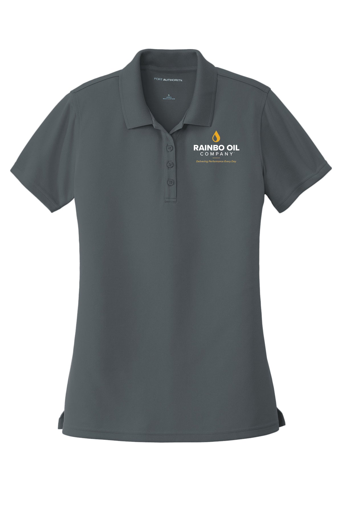 LK110- RAINBO OIL Port Authority® Ladies Dry Zone® UV Micro-Mesh Polo