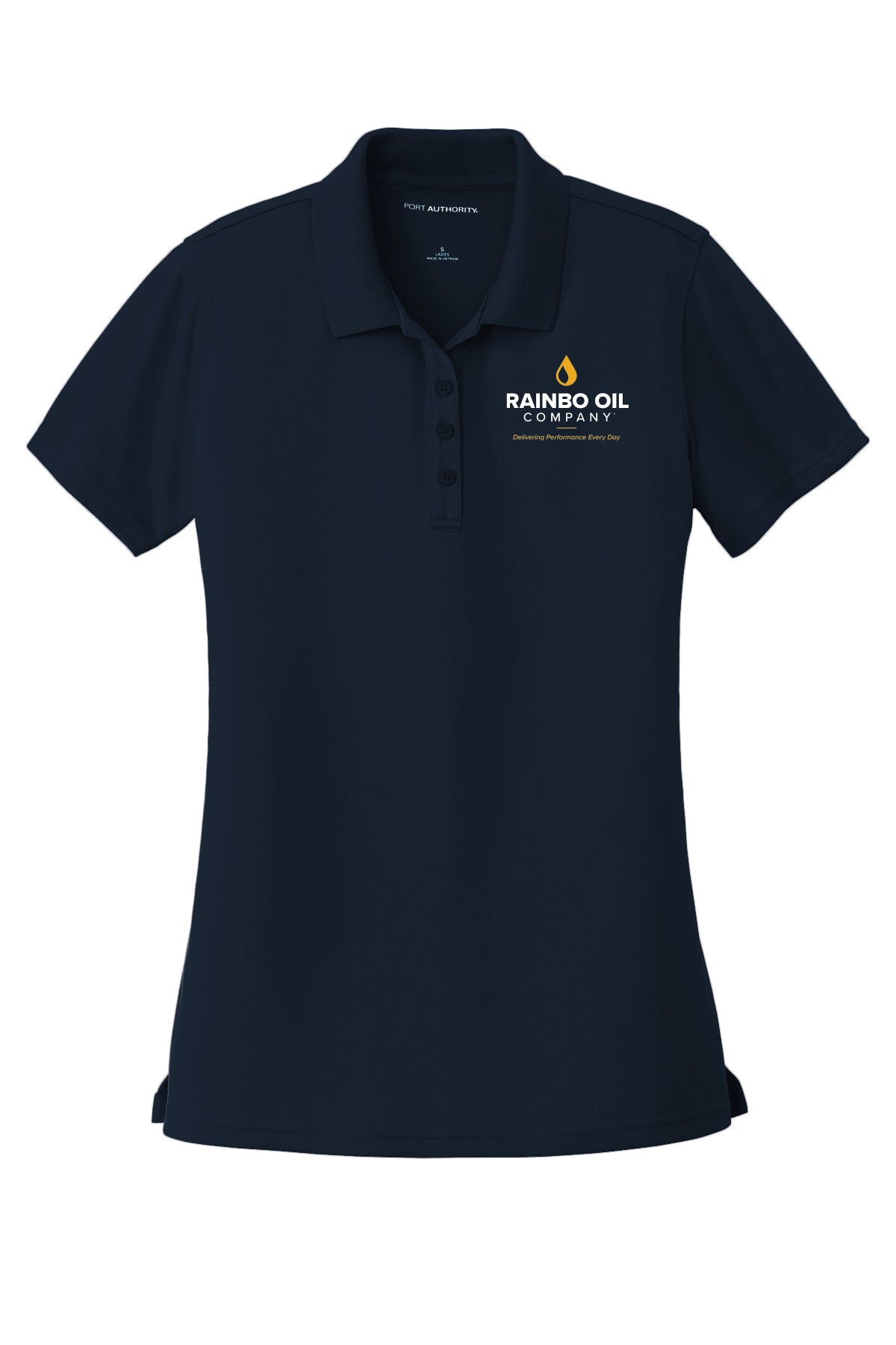 LK110- RAINBO OIL Port Authority® Ladies Dry Zone® UV Micro-Mesh Polo