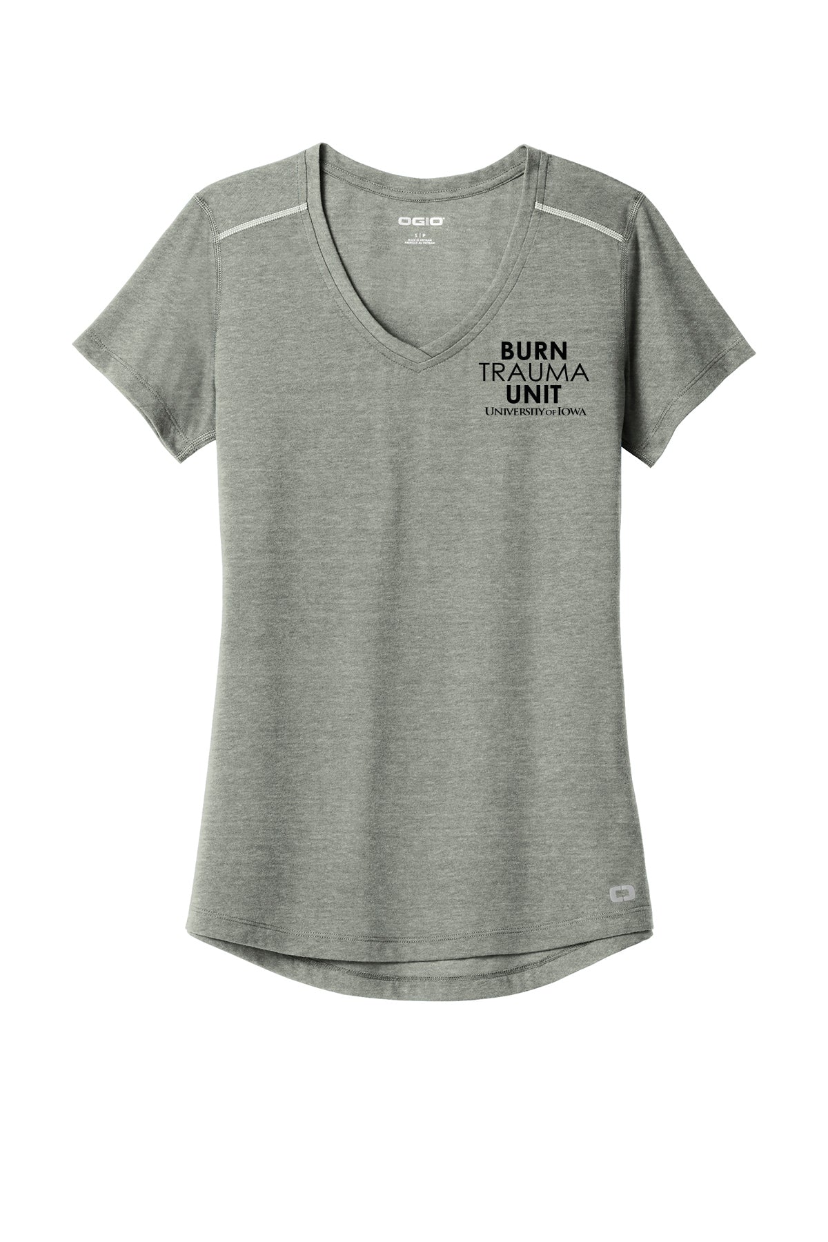 LOE337- U OF I BURN UNIT OGIO ® Ladies Peak V-Neck Tee