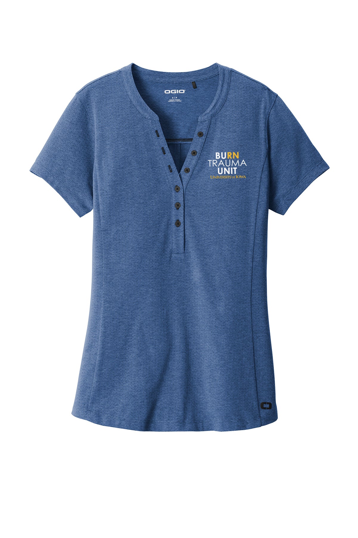 LOG136- U OF I BURN UNIT-RN- OGIO ® Ladies Tread Henley