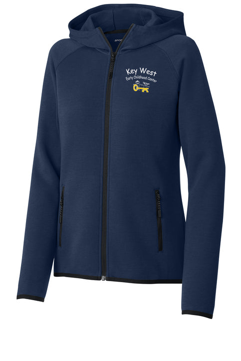 LST840- KEY WEST EARLY CHILDHOOD Sport-Tek® Women’s Phenom Full-Zip Hoodie