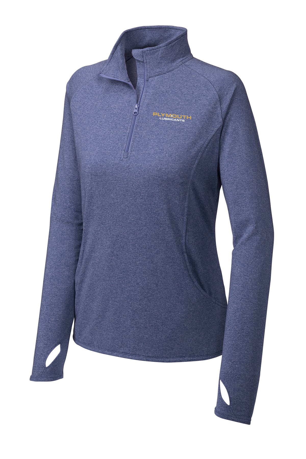 LST850- PLYMOUTH Sport-Tek® Ladies Sport-Wick® Stretch 1/4-Zip Pullover