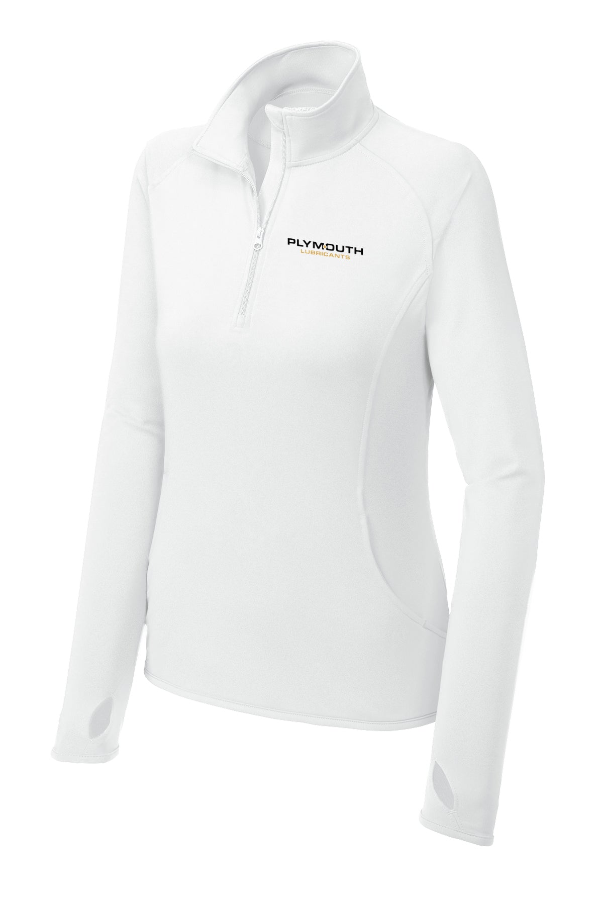 LST850- PLYMOUTH Sport-Tek® Ladies Sport-Wick® Stretch 1/4-Zip Pullover
