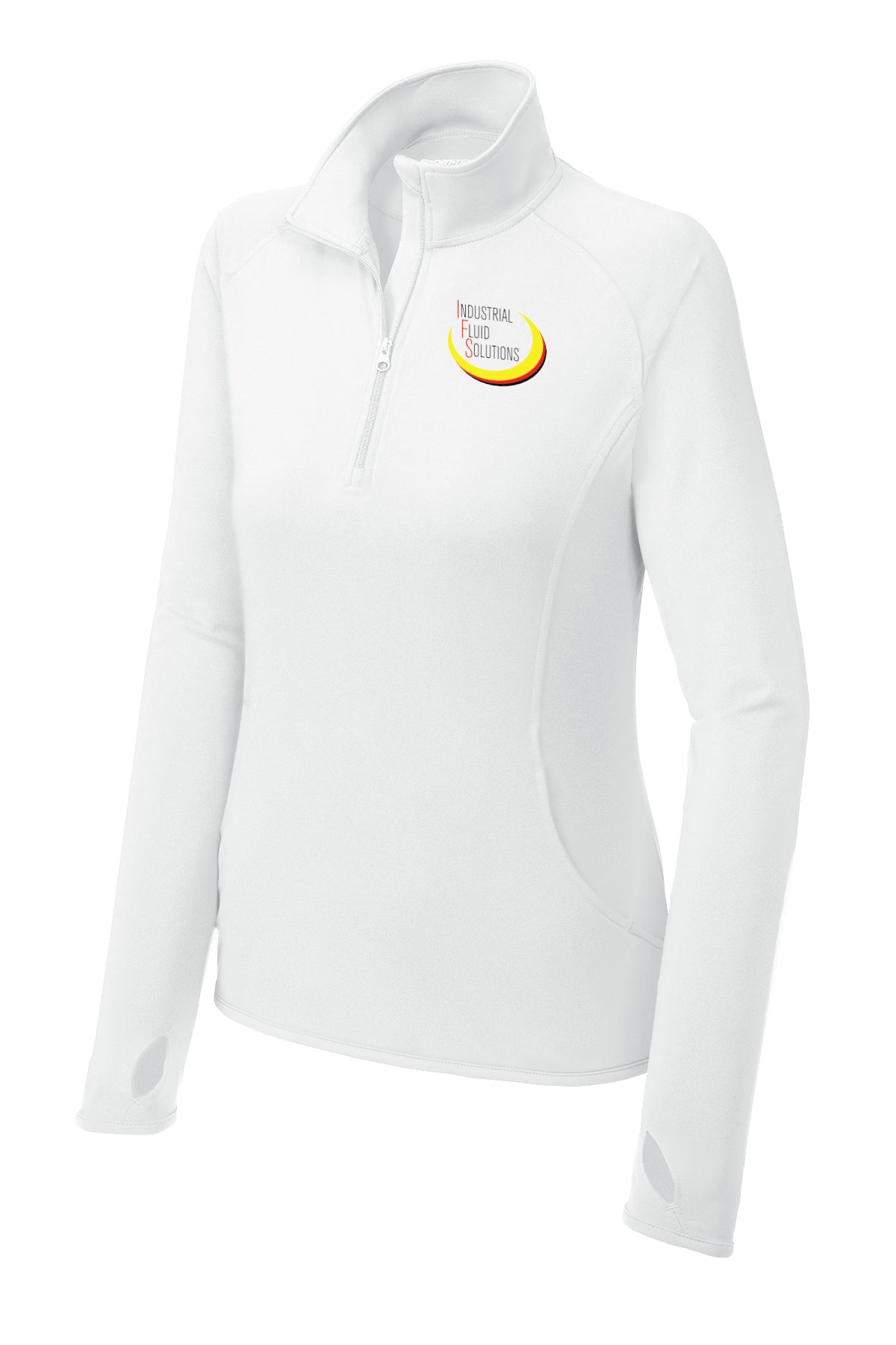 LST850- INDUSTRAIL FLUID Sport-Tek® Ladies Sport-Wick® Stretch 1/4-Zip Pullover