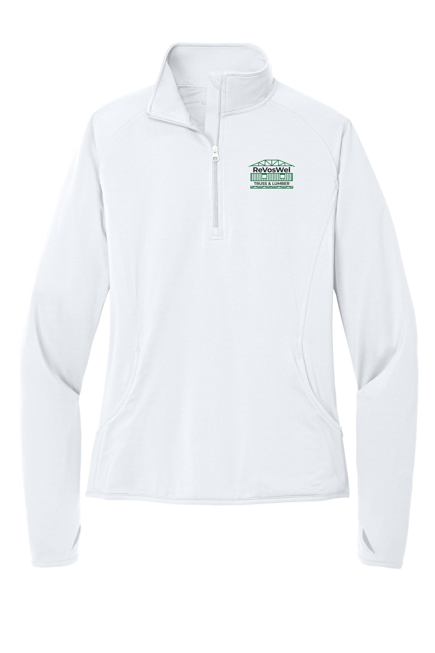 LST850- REVOSWEL Sport-Tek® Women's Sport-Wick® Stretch 1/4-Zip Pullover