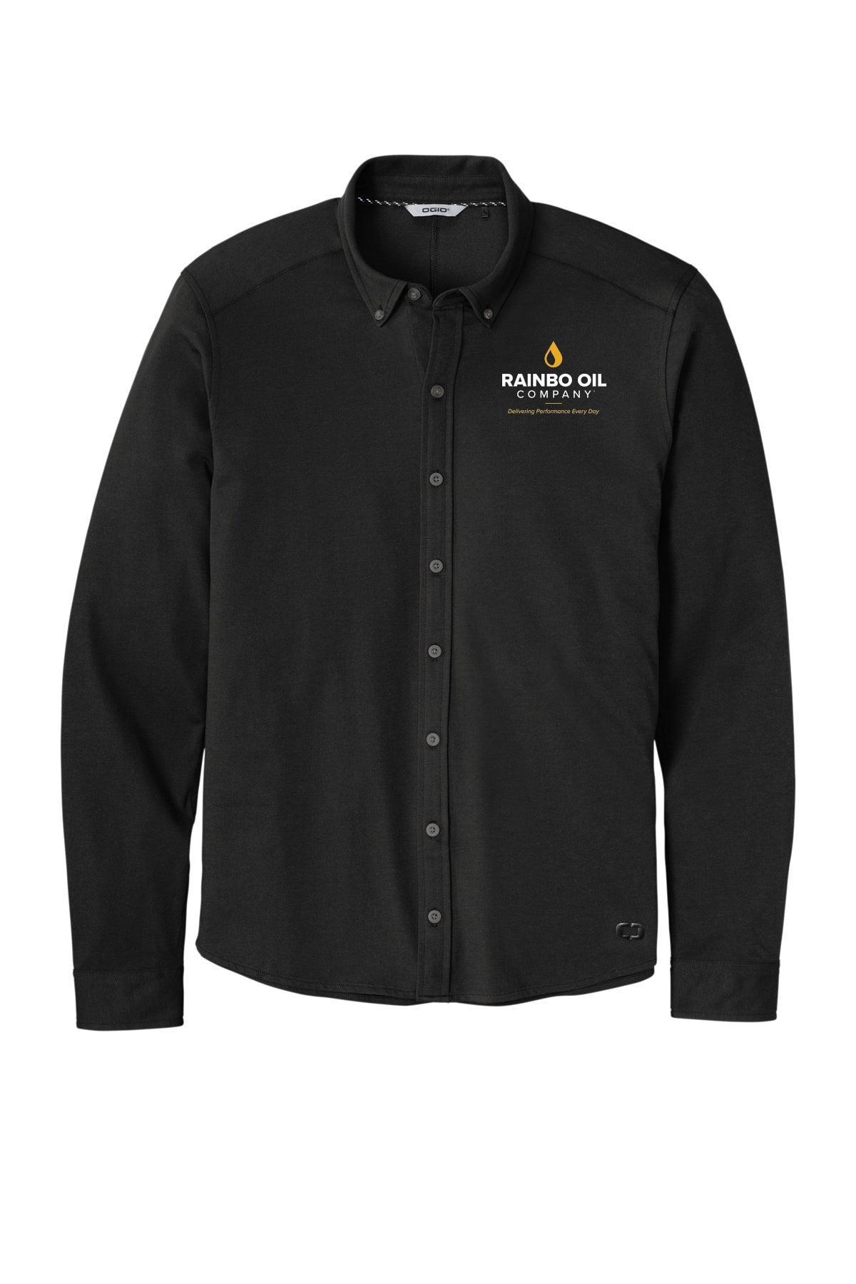 OG145- RAINBO OIL OGIO ® Code Stretch Long Sleeve Button-Up
