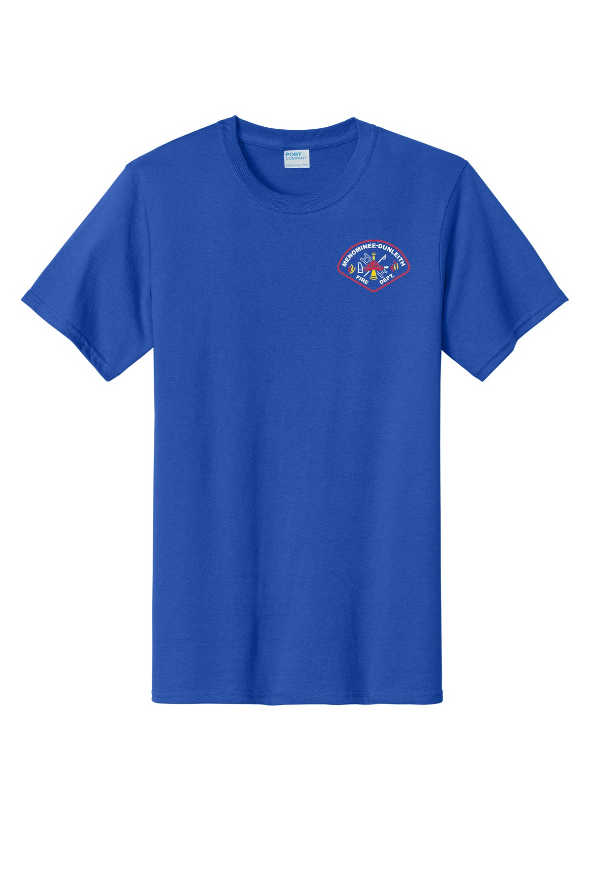 PC61T- MENOMINEE FIRE DEPT Port & Co™ Tall Essential Tee