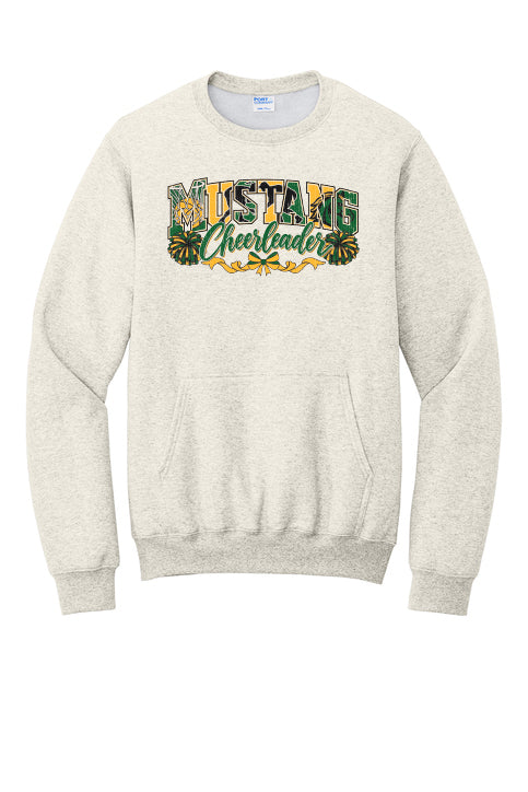 PC78PKT- HEMPSTEAD CHEER Crewneck Pocket Sweatshirt