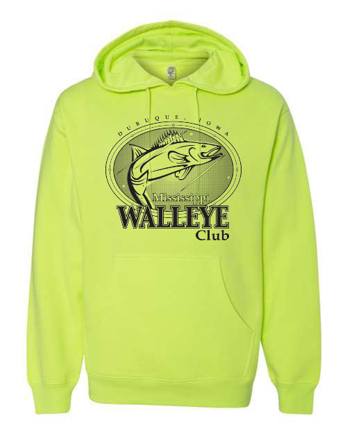 SS4500- MISSISSIPPI WALLEYE CLUB Unisex Adult Hooded Sweatshirt