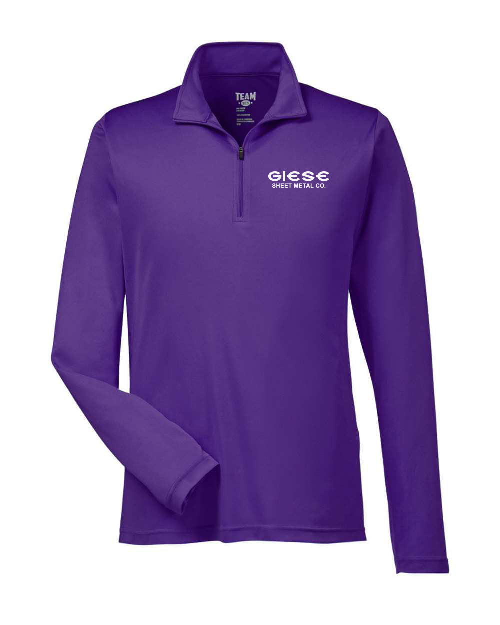 TT31- GIESE SHEET METAL Team 365 - Zone Performance Quarter-Zip Pullover