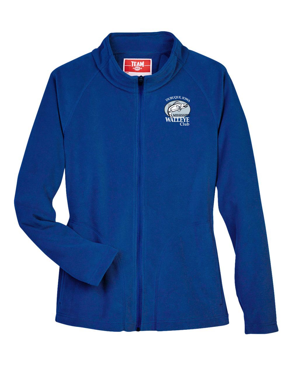 TT90W- MISSISSIPPI WALLEYE CLUB Women's Campus Microfleece Jacket