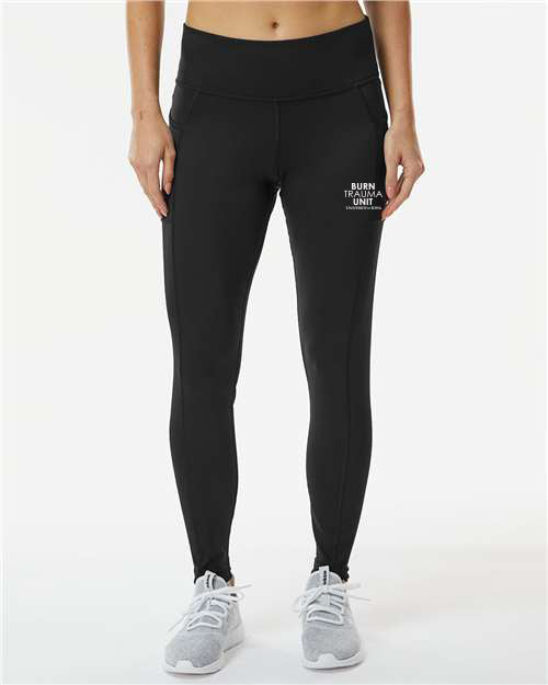 A1000- U OF I BURN UNIT Adidas - Women's Pocket Leggings
