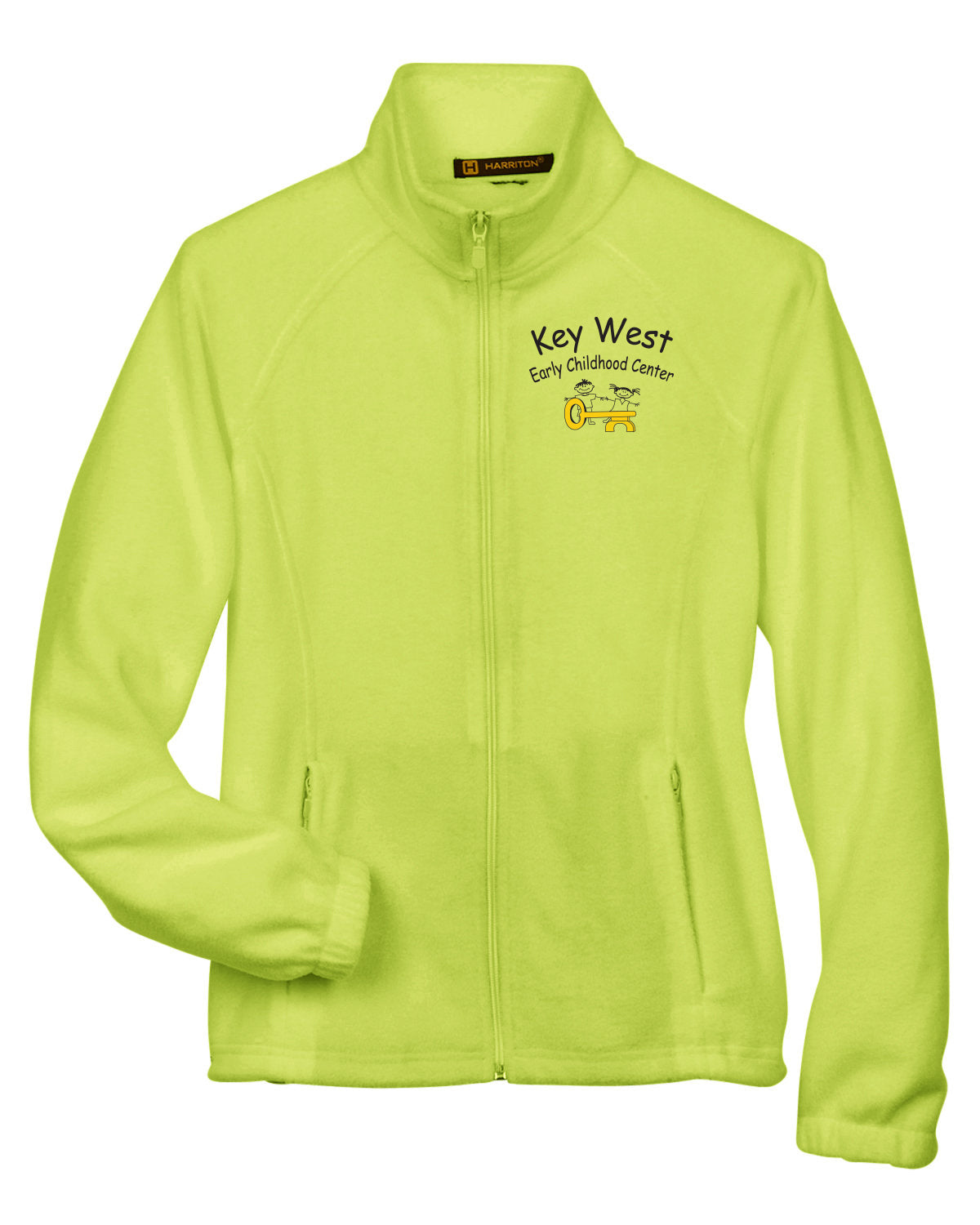 M990W- KEY WEST EARLY CHILDHOOD Harriton Ladies' 8 oz. Full-Zip Fleece