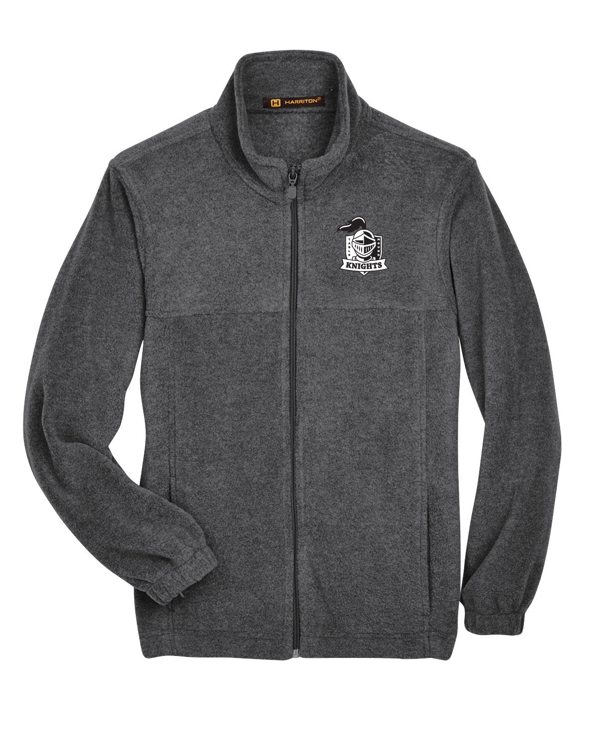 M990Y- TABLE MOUND Harriton Youth 8 oz. Full-Zip Fleece