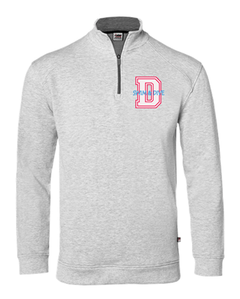 1060- DBQ SENIOR SWIM FitFlex French Terry Quarter-Zip Sweatshirt