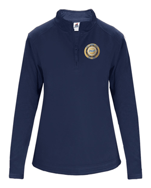 1486- DCI Women's Quarter-Zip Poly Fleece Pullover
