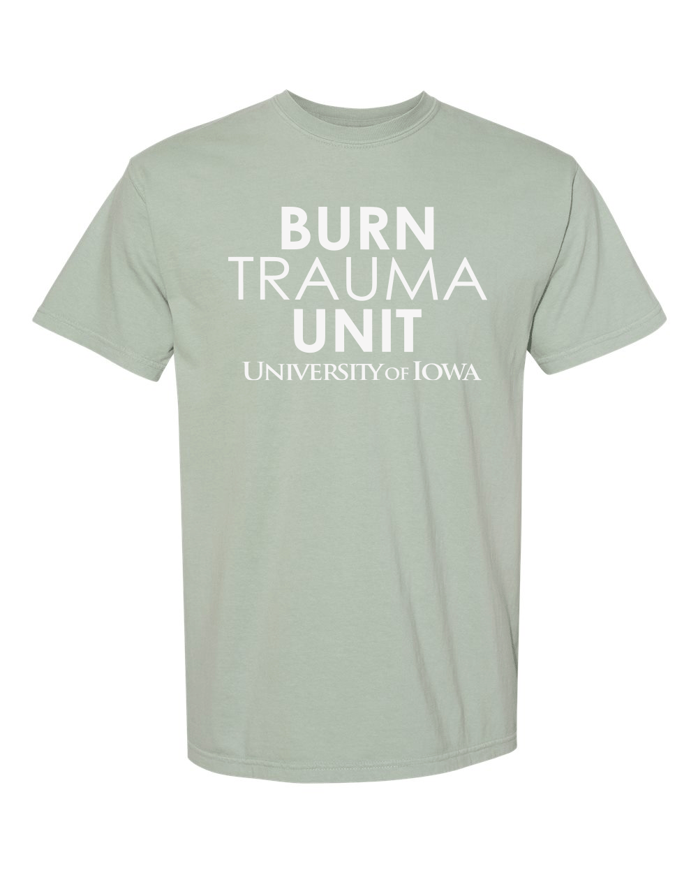 1717- U OF I BURN UNIT Garment-Dyed Heavyweight T-Shirt
