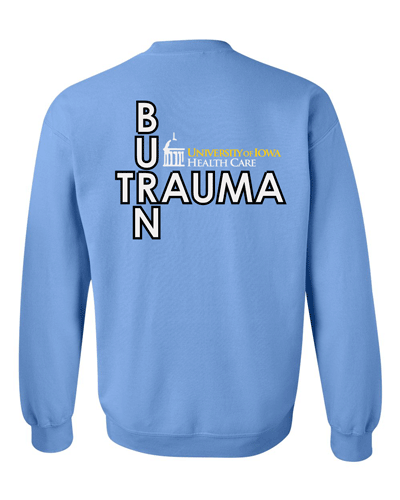 18000- U OF I BURN UNIT Gildan - Heavy Blend Crewneck Sweatshirt