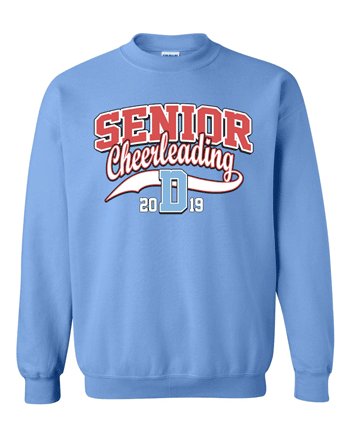 18000- SENIOR CHEER Gildan - Heavy Blend™ Crewneck Sweatshirt