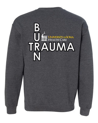 18000- U OF I BURN UNIT Gildan - Heavy Blend Crewneck Sweatshirt