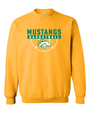18000- MUSTANG BASKETBALL Heavy Blend™ Crewneck Sweatshirt