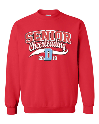 18000- SENIOR CHEER Gildan - Heavy Blend™ Crewneck Sweatshirt