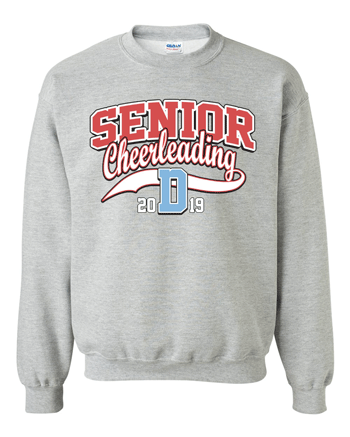 18000- SENIOR CHEER Gildan - Heavy Blend™ Crewneck Sweatshirt
