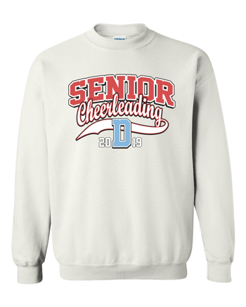 18000- SENIOR CHEER Gildan - Heavy Blend™ Crewneck Sweatshirt