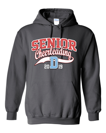 18500- SENIOR CHEER Heavy Blend™ Hooded Sweatshirt