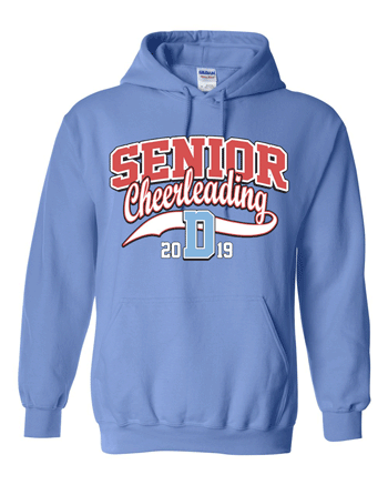 18500- SENIOR CHEER Heavy Blend™ Hooded Sweatshirt