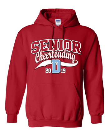 18500- SENIOR CHEER Heavy Blend™ Hooded Sweatshirt