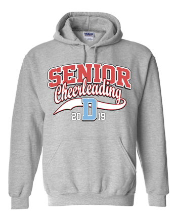 18500- SENIOR CHEER Heavy Blend™ Hooded Sweatshirt
