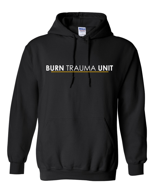18500- U OF I BURN UNIT- HOODED SWEATSHIRT