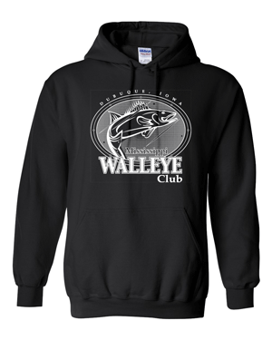 18500- MISSISSIPPI WALLEYE CLUB Gildan - Heavy Blend™ Hooded Sweatshirt